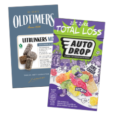 Autodrop total loss zure mix of Oldtimers uitblinkers mix
